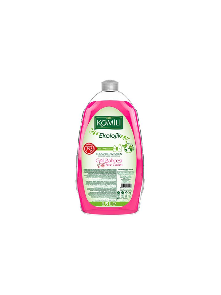 Komili Ekolojik Sıvı Sabun Gül Bahçesi 1.5 l