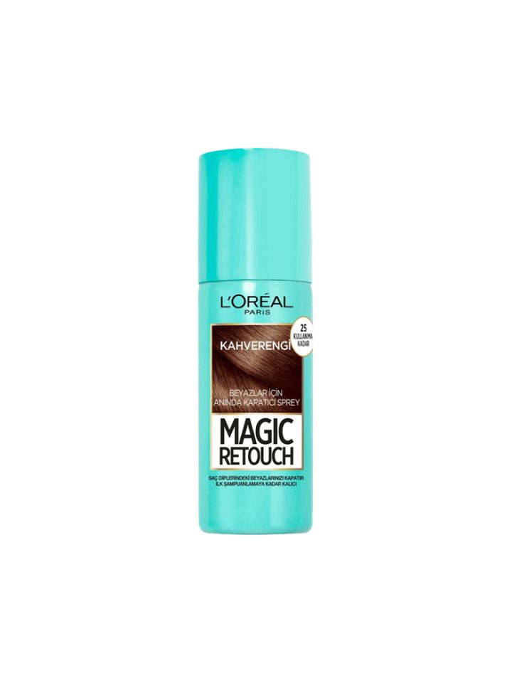 Loreal Paris Magic Retouch Beyaz Kapatıcı Sprey - Kahverengi