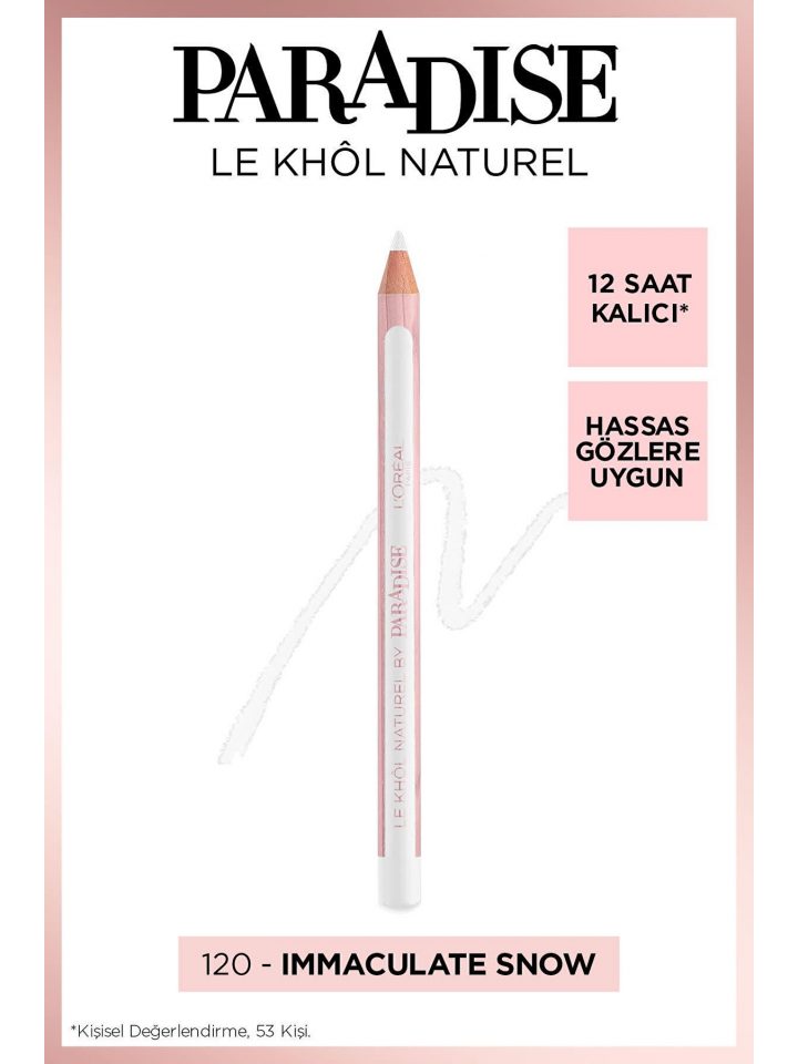 Loreal Paris Paradise Le Khol Göz Kalemi  Beyaz