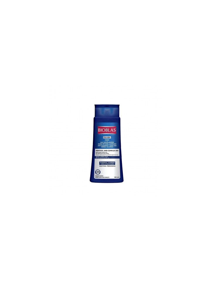 Bioblas Thermal Expert Erkeklere Özel Kepek ve Saç Dökülmesine Karşı Şampuan 360 ml