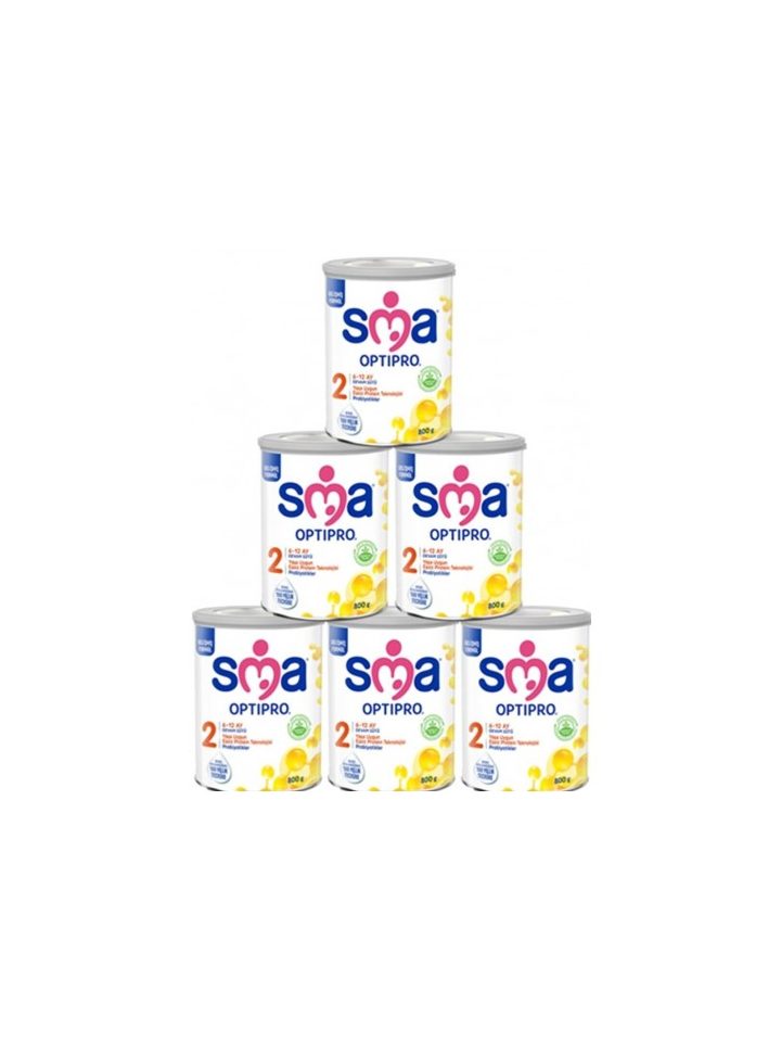 Sma 2 Optipro Probiyotik Devam Sütü 800 gr  6 Adet