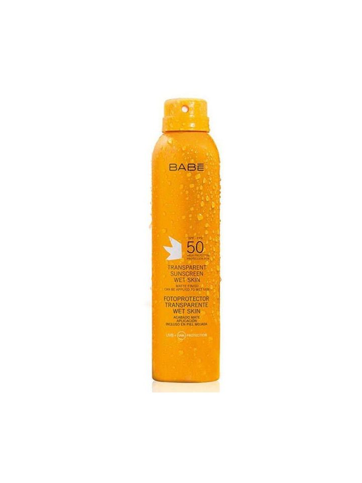 Babe Transparent Sunscreen Wet Skin Spf 50 200 ml