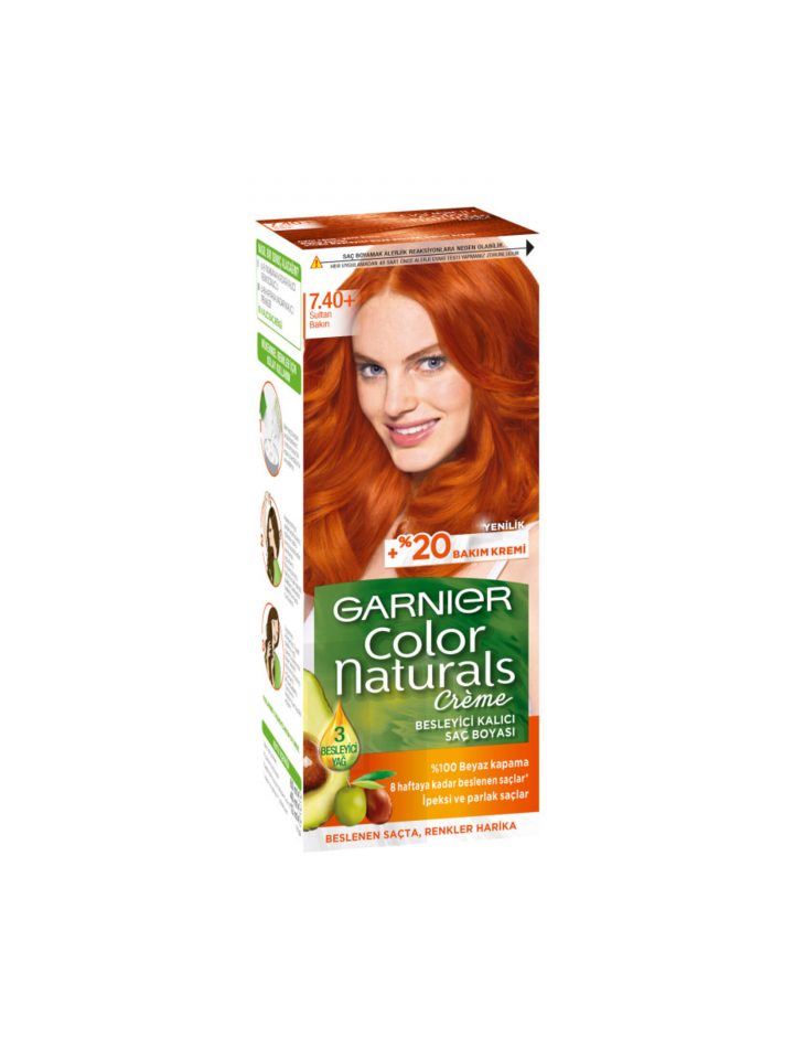 Garnıer Color Naturel 7 40 Copper Passıon Saç Boyası
