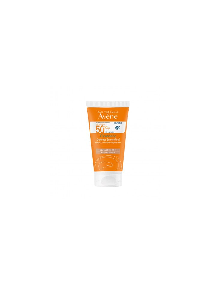 Avene Cleanance Solaire Tinted Spf 50 50 ML Yağlı Ciltler İçin Renkli Güneş Kremi