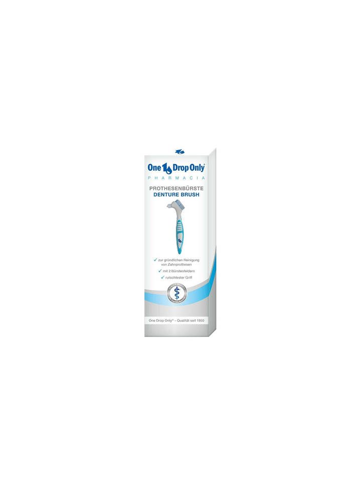 One Drop Only Diş Protezi Çift Yönlü Temizleme Fırçası