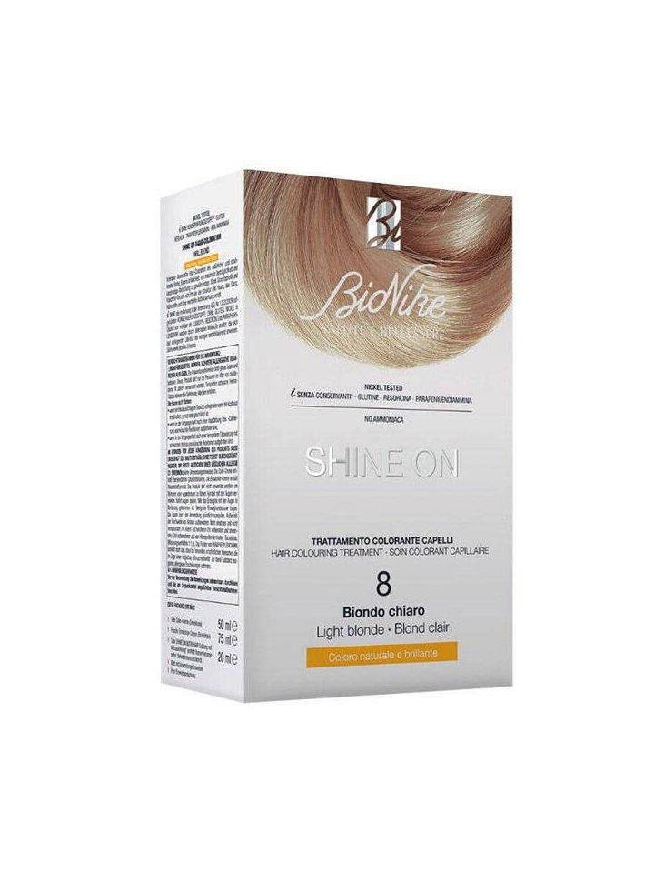 Bionike Shine On Saç Boyama Kiti Açık Sarı No 8