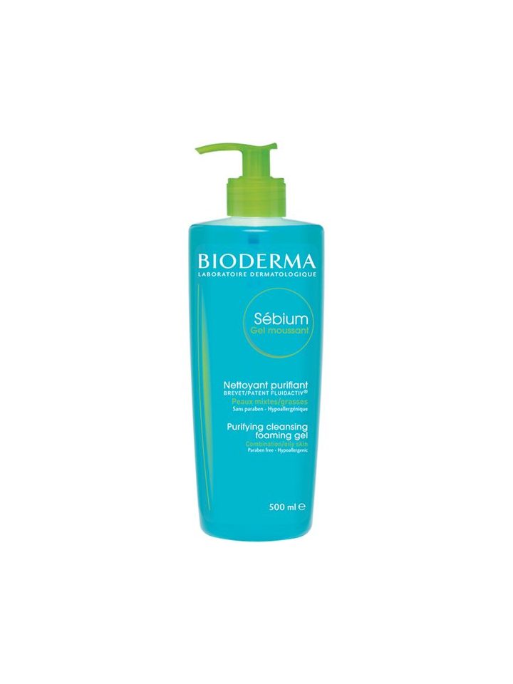 Bioderma Sebium Foaming Jel 500 ML Yağlı Ciltler İçin Yüz Temizleme Jeli