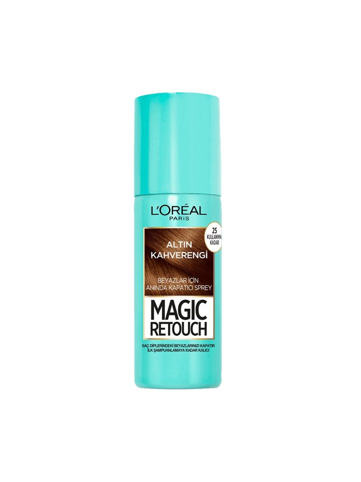 Loreal Paris Magic Retouch Beyaz Kapatıcı Saç Spreyi  Altın Kahve