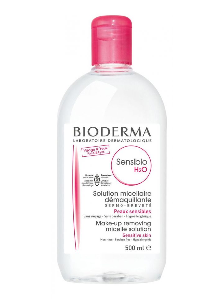 Bioderma Sensibio H2O Micelle Solüsyon 500 ML Hassas Ciltler İçin Makyaj Temizleme Suyu