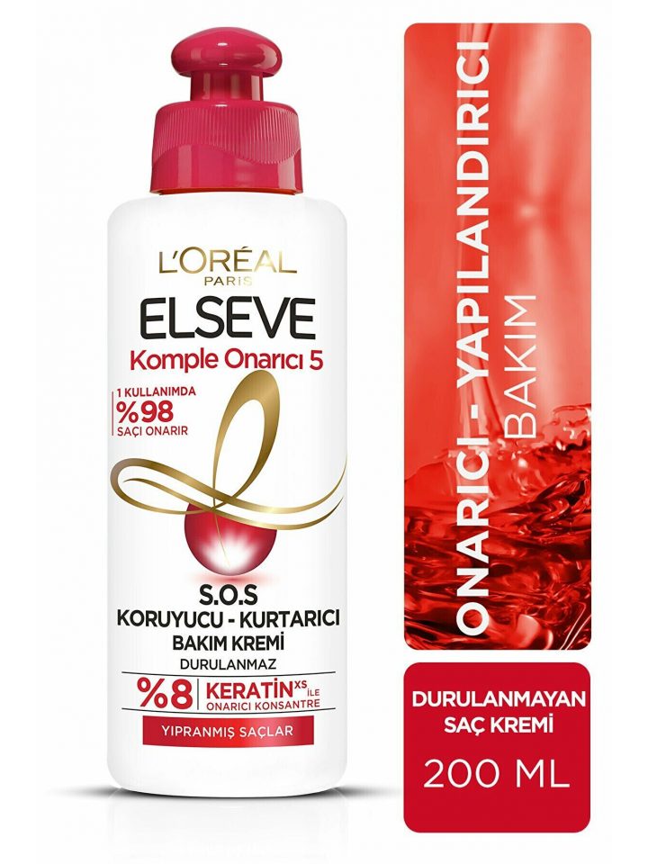 L'Oréal Paris Elseve SOS Koruyucu Bakım Kremi 200 Ml