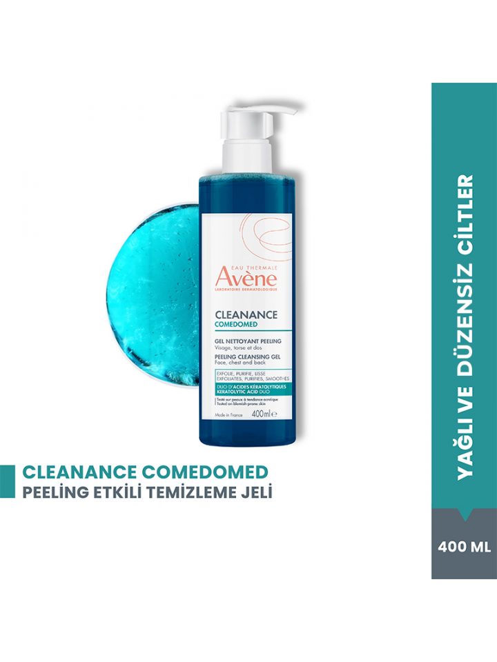 Avene Cleanance Comedomed Peeling Etkili Temizleme Jeli 400 ml