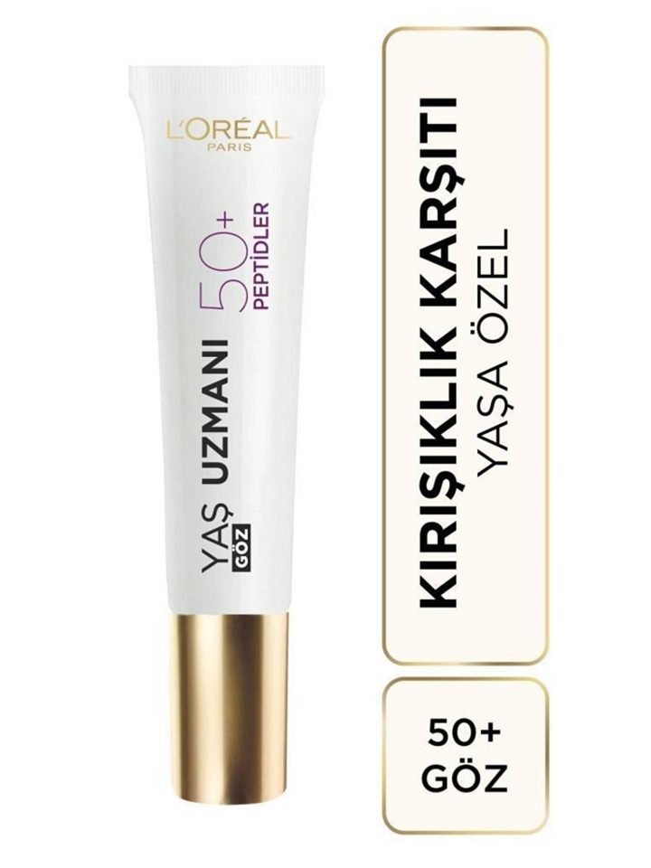 Loreal Paris Yaş Uzmanı 50 Kırışıklık Karşıtı Yenileyici Göz Kremi