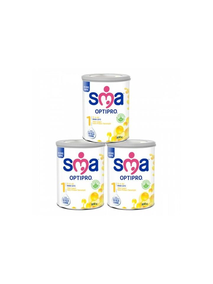 Sma 1 Optipro Probiyotik Bebek Sütü 800 gr 3 Adet