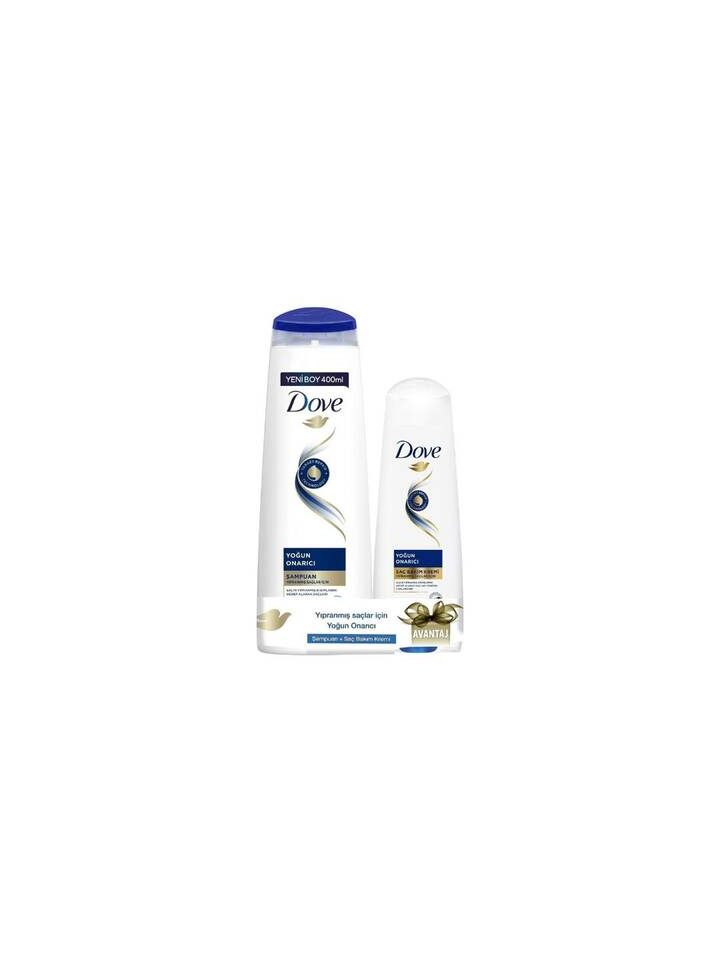 Dove Yoğun Onarıcı Şampuan 400 Ml Saç Kremi 200 Ml Set