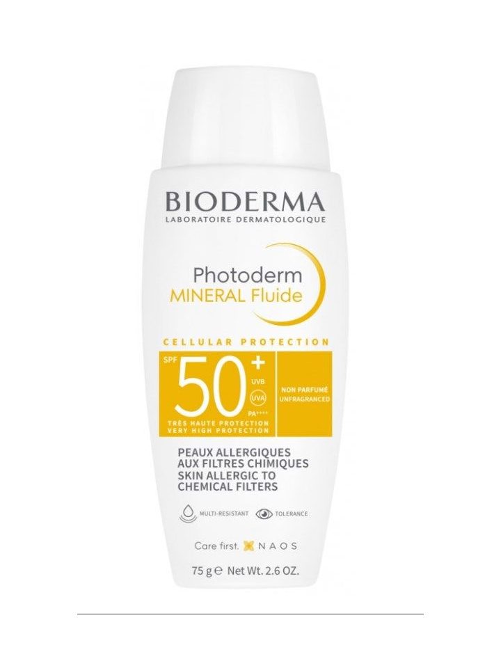 Bioderma Photoderm Mineral Fluide Spf 50 75 gr