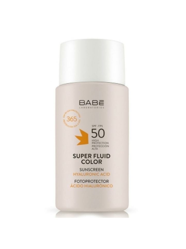 Babe Facıal Sunscreen Super Fluıd Color Spf 50 50 ML Renkli Güneş Koruyucu Krem